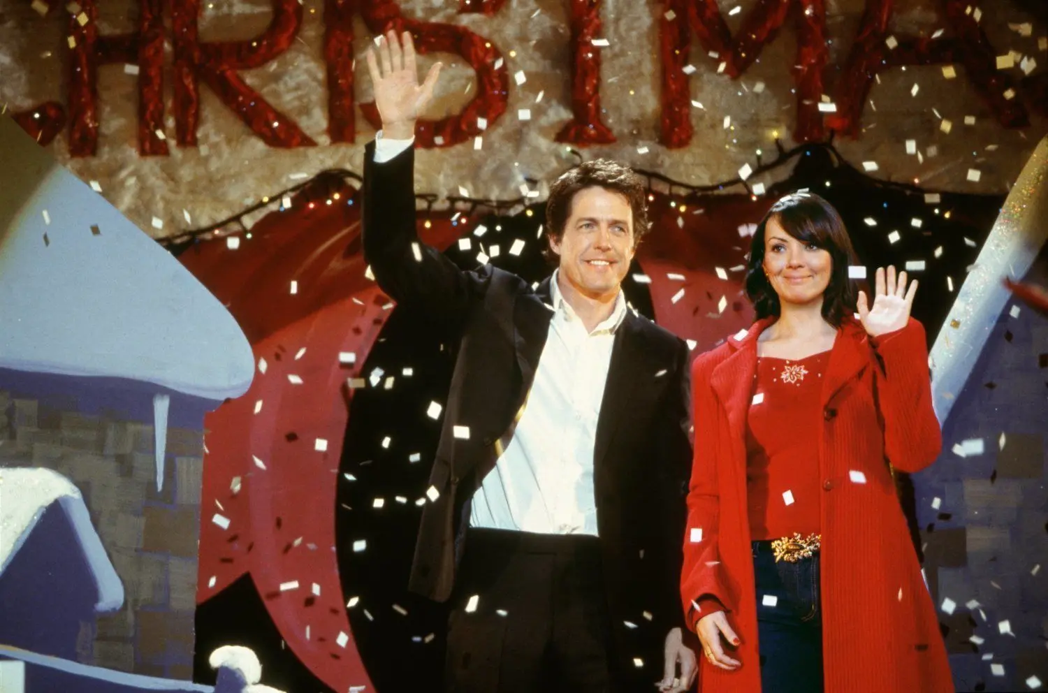 Der Premierminister, gespielt von Hugh Grant, liebt in „Tatsächlich Liebe“ eine Angestellte.⇥