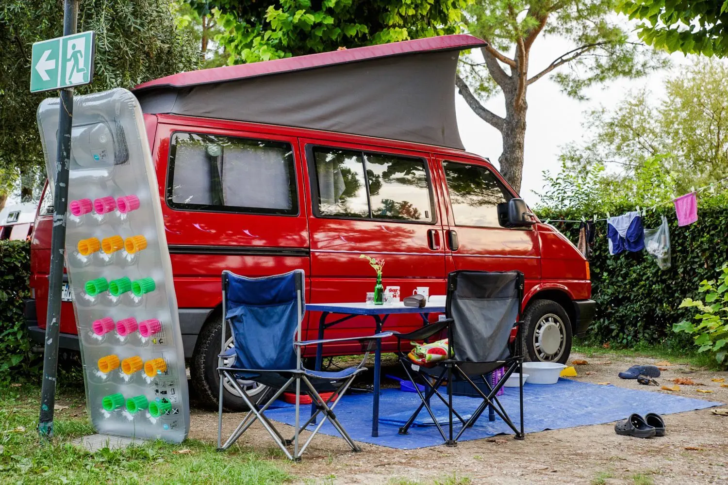 Campingplätze sollten auf jeden Fall vor der Reise gebucht werden.