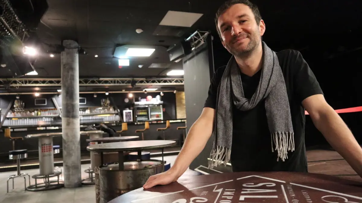 Dominique Brandt, Inhaber und Betreiber der Kulturfabrik.
Kulturfabrik, ehemalig Tropi Albstadt Events Party