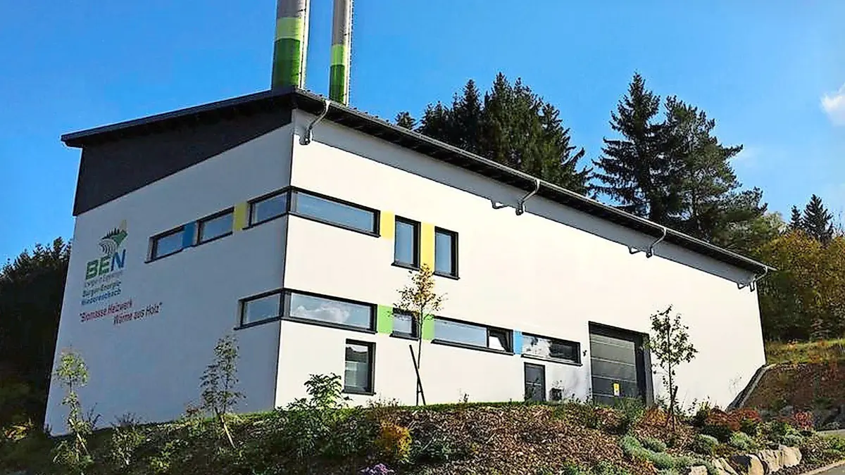 Die Heizzentrale ist das technische Herzstück der Bürger-Energie-Niedereschach.