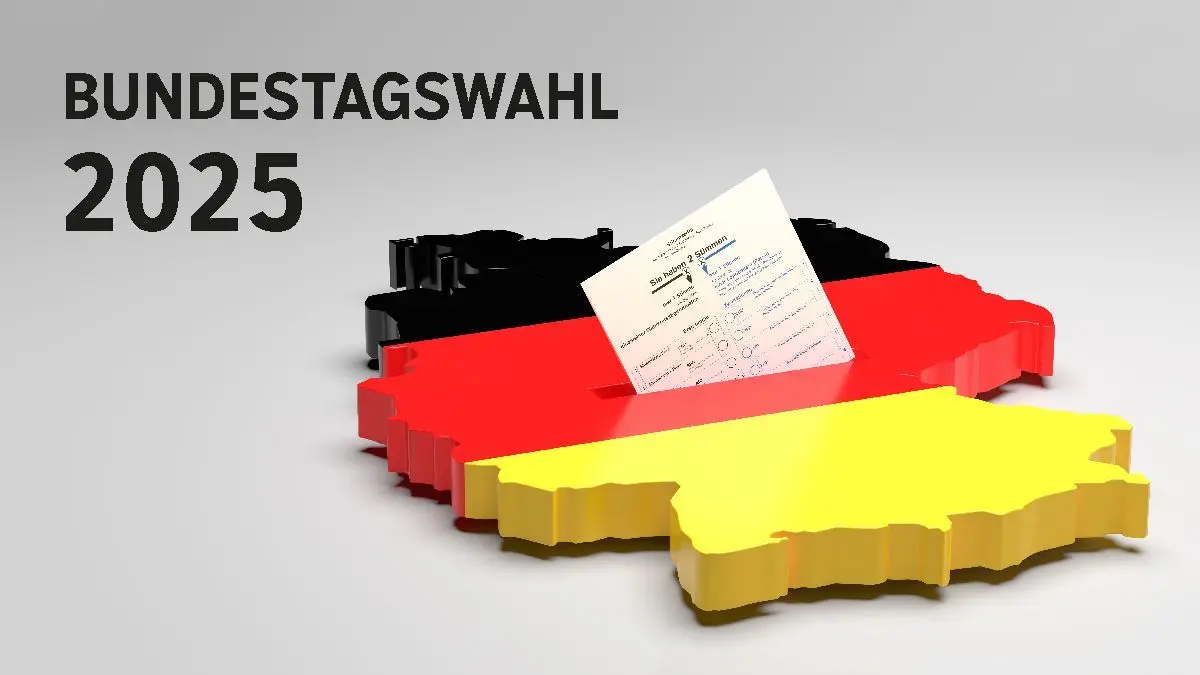 Bundestagswahl 2025 - Optiken für Ergebnis, HUB-Artikel, Liveticker