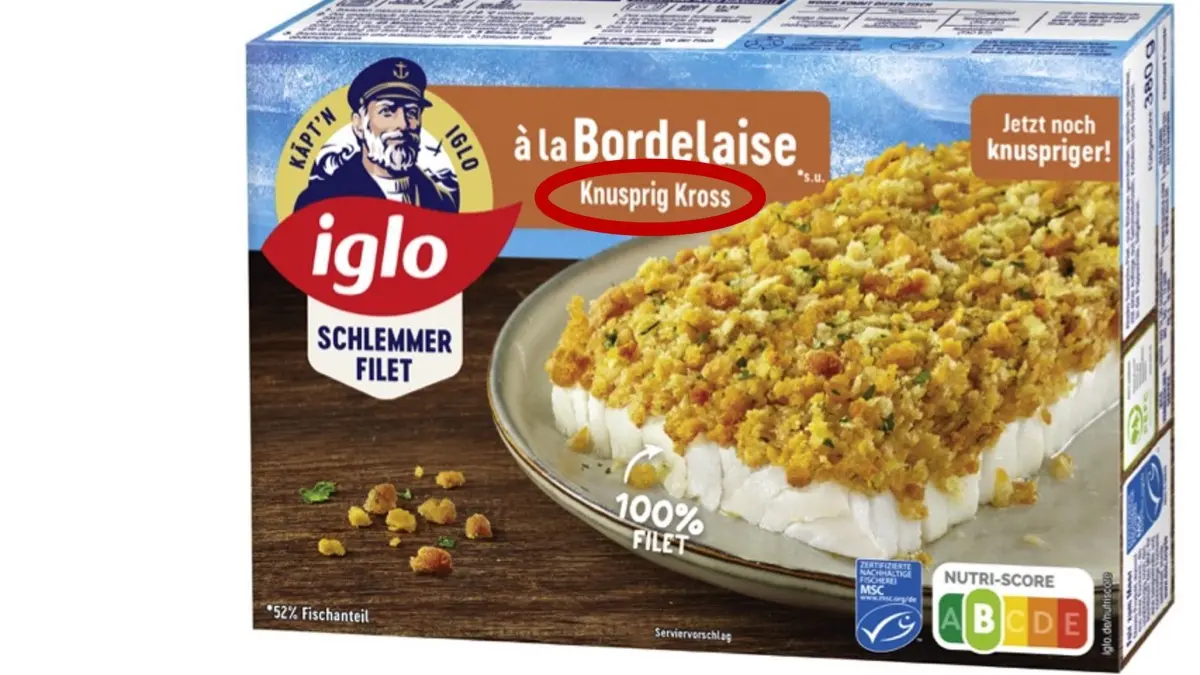 Vorsorglicher Produktrückruf / iglo ruft vorsorglich eine Charge des Schlemmerfilet der Variante „Knusprig Kross“ zurück