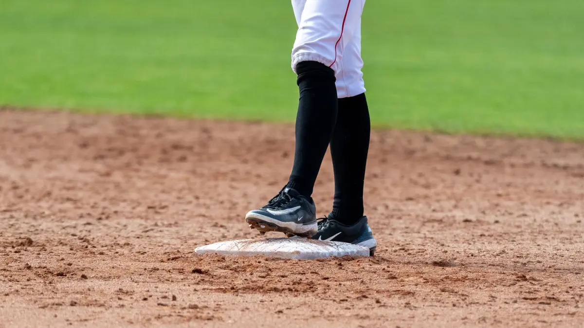 Stuttgart Reds - Heidenheim Heidekoepfe, Sport, Baseball, 1. Baseball-Bundesliga, 05.04.2025, Stuttgart (TVC BALLPARK am Schnarrenberg), DEU: Feature, Symbolbild: Baseball, Base, Fuss / Stuttgart Reds - Heidenheim Heidekoepfe, Sport, Baseball, 1. Baseball-Bundesliga, 05.04.2025, Stuttgart (TVC BALLPARK am Schnarrenberg), DEU
Foto: Eibner/Sandy Dinkelacker