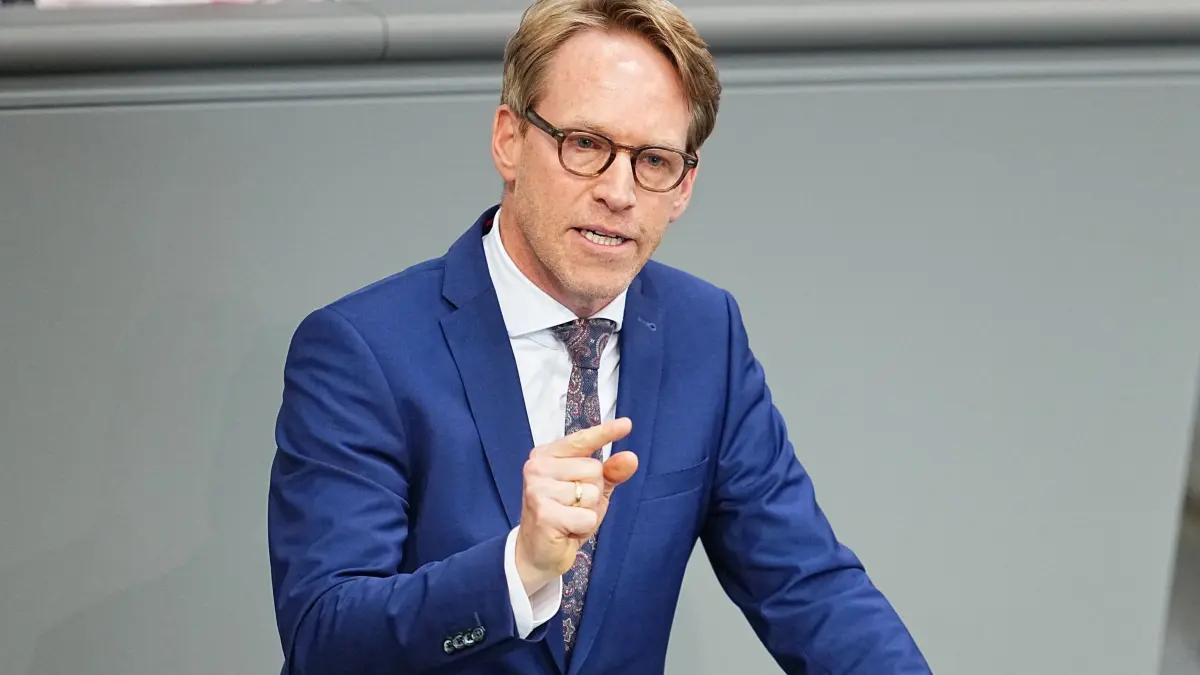 Marc Henrichmann (CDU): ARCHIV - 21.05.2025, Berlin: Marc Henrichmann (CDU) spricht im Bundestag. (zu dpa: «Henrichmann soll Geheimdienstkontrolle leiten») Foto: Michael Kappeler/dpa +++ dpa-Bildfunk +++