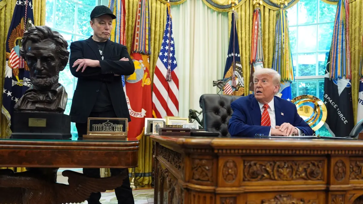 Trump verabschiedet Musk auf gemeinsamer Pressekonferenz