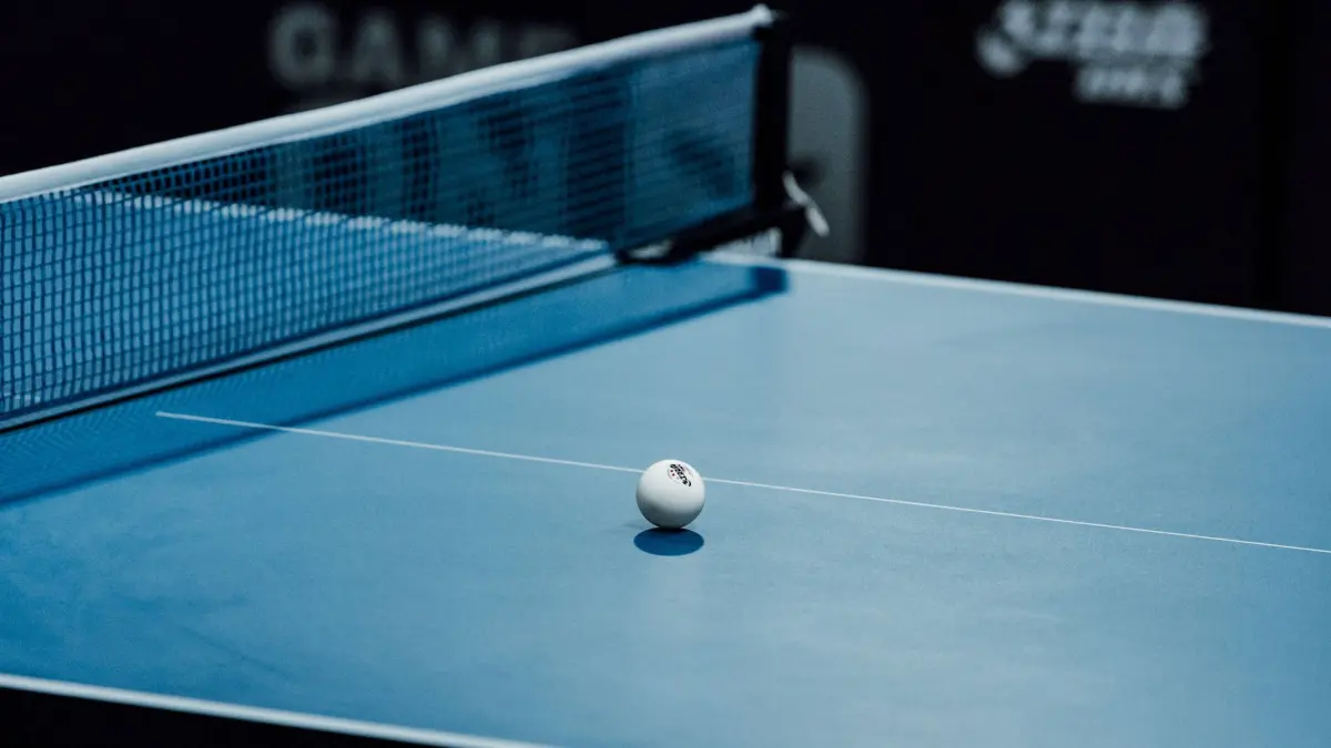 OLYMPICS - EYOF Skopje 2025 SKOPJE,NORTH MACEDONIA,24.JUL.25 - OLYMPICS - EYOF, European Youth Olympic Festival Skopje 2025, Table tennis, Tischtennis Image shows a feature with a ball. PUBLICATIONxNOTxINxAUTxSUIxSWE GEPAxpictures/xPatrickxSteiner
