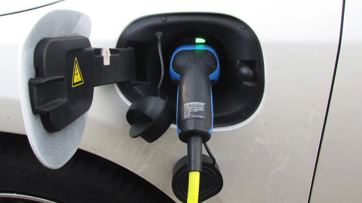 E-Auto beim Laden