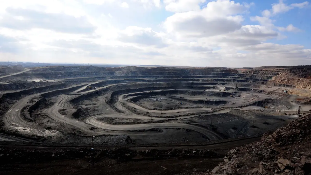 Mine für seltene Erden in China