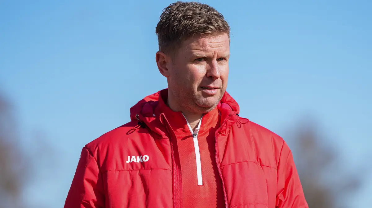 SV Eutingen vs. SV Alberweiler, Fussball, wfv-Verbandspokal ab Achtelfinale, 2025/2026, 01.03.2026: Dominik Rakoczy (SV Eutingen,Coach) ,
SV Eutingen vs. SV Alberweiler, Fussball, wfv-Verbandspokal ab Achtelfinale, 2025/2026, 01.03.2026,
Foto: Eibner-Pressefoto/Daniele La Rocca