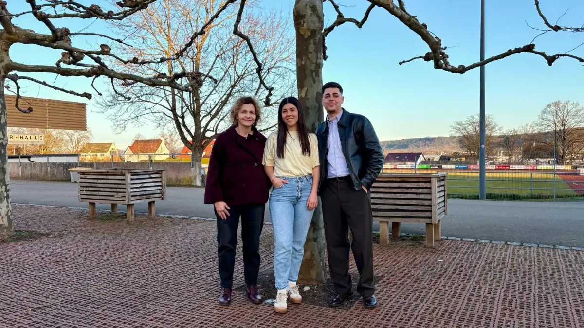 Catrin Kläger (links), Cristina Dierberger, Pietro Scalera