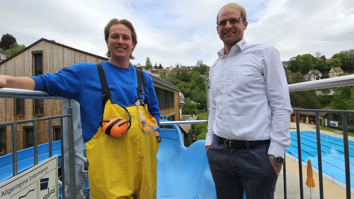 Lucas Tuda und Florian Weinhardt