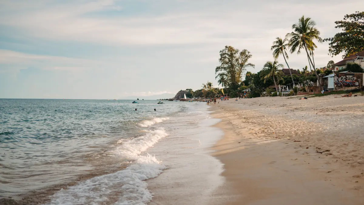 People swimming at Chaweng Beach in Koh Samui, Thailand Koh Samui, Surat Thani, Thailand R_EPZT260308-1980178-01: People swimming at Chaweng Beach in Koh Samui, Thailand Koh Samui, Surat Thani, Thailand R_EPZT260308-1980178-01