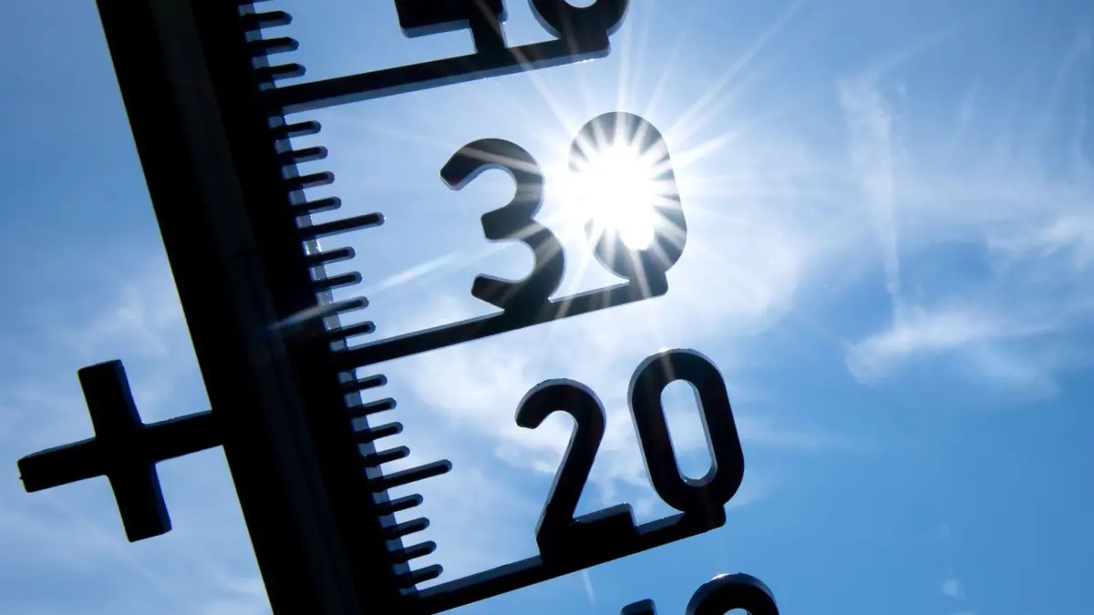 Hitze Temperatur Thermometer Sonne