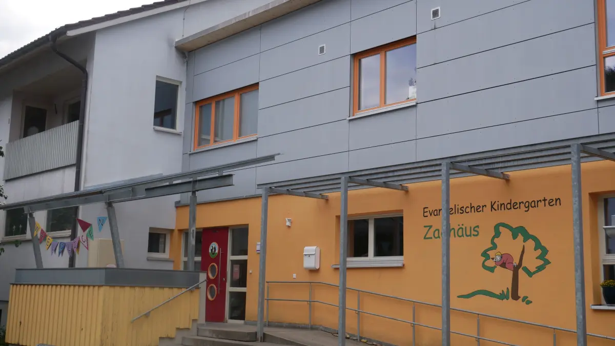 Bild zeigt stellvertretend den evangelischen Kindergarten Zachäus