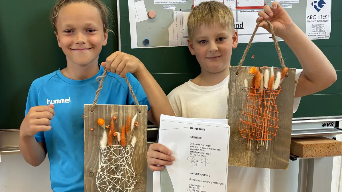 Projekttag an der Grundschule Mötzingen
