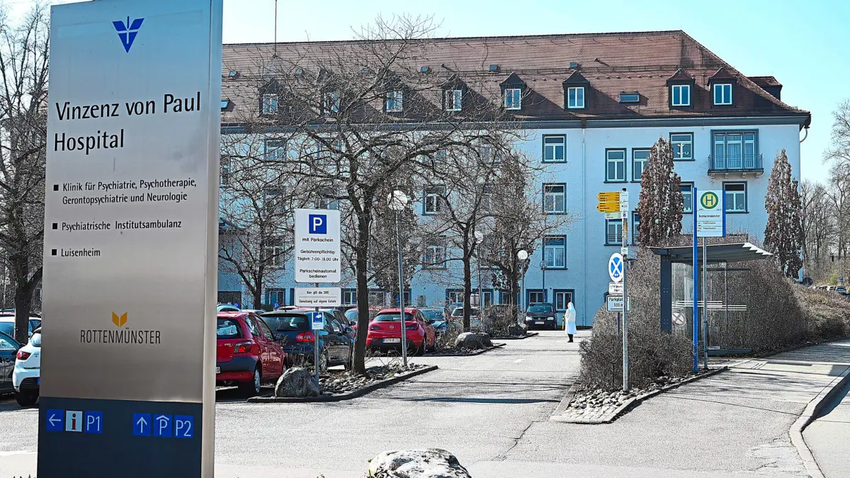 Das Vinzenz von Paul Hospital in Rottweil.
