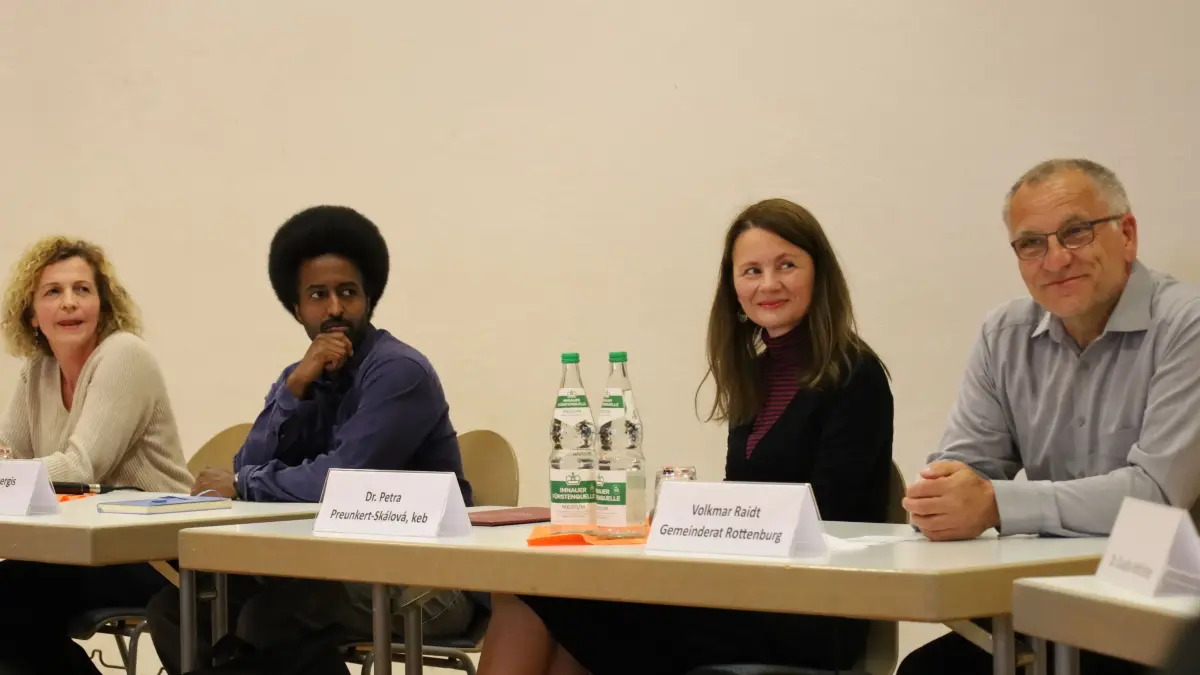 Über die Vielfalt in der Gesellschaft sprachen (von links): Catrin Kläger, Fars Andeghergis, Petra Preunkert-Skalova,und Volkmar Raidt.