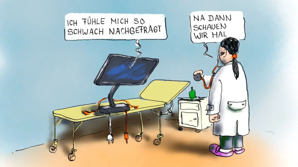 Karikatur Bad Wildbad