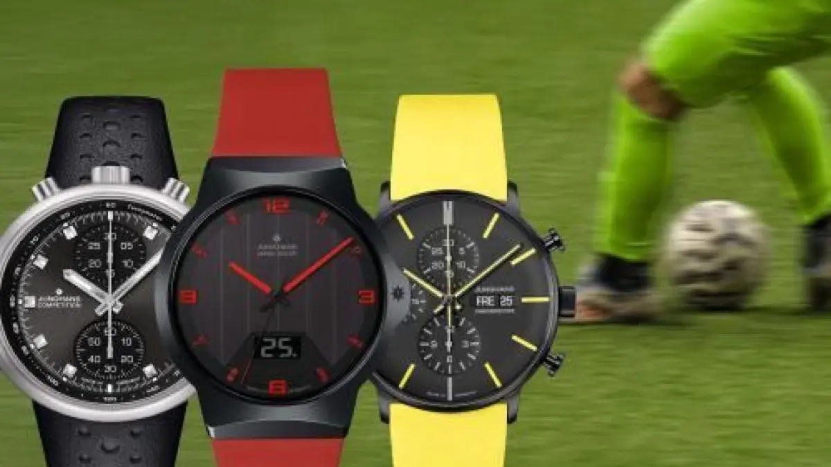 Move Junghans in Schwarz, Rot, Gold