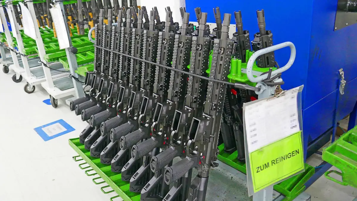 Die Sturmgewehre „made in Oberndorf“ sind gefragt. (Symbolbild)