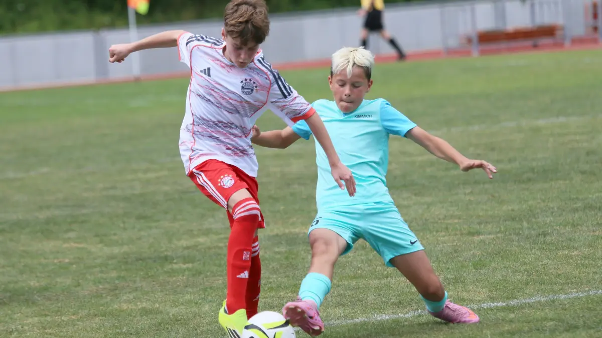 Die Talente der Kimmich Academy durften sich unter anderem mit dem FC Bayern München messen.