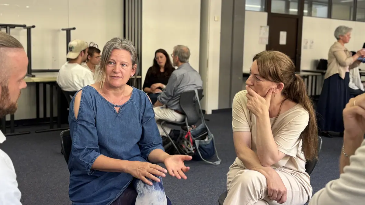 "Sprechen und Zuhören" Debatte in der Rolf-Benz-Schule Nagold