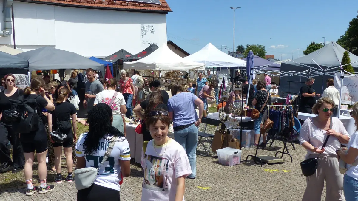Die Händler konnten sich über zahlreiche Besucher freuen.