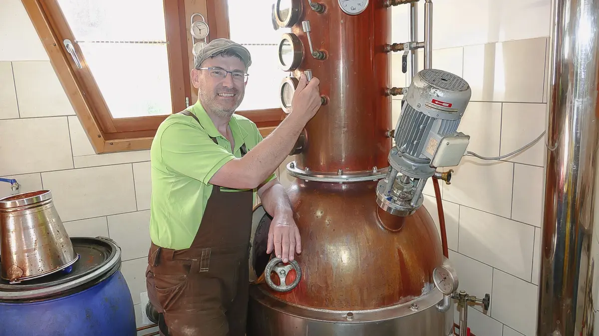 Ansgar Barth hofft, im Ortsteil Unterbränd weiterhin als Brenner aktiv sein zu können.