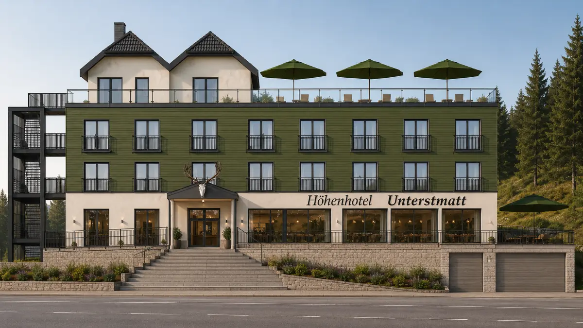 So soll das neue Hotel aussehen.