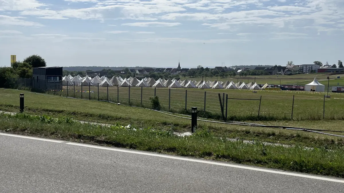 Die Ruhe vor dem Sturm – noch werden die letzten Vorbereitungen für Southside 2026 getroffen.