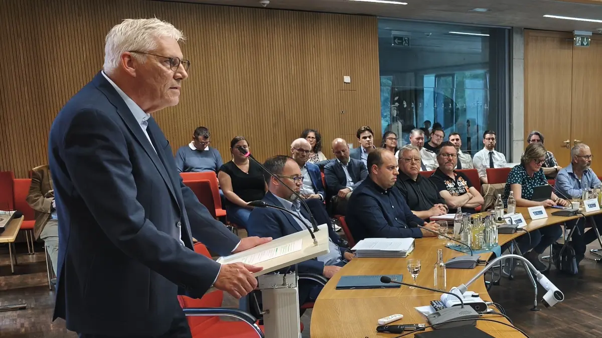 Landrat Riegger im Liebenzeller Gemeinderat