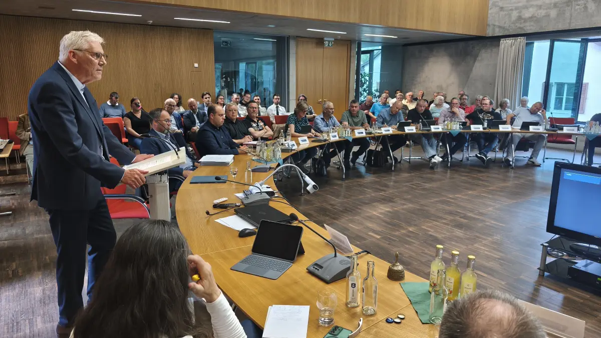 Landrat Riegger im Liebenzeller Gemeinderat