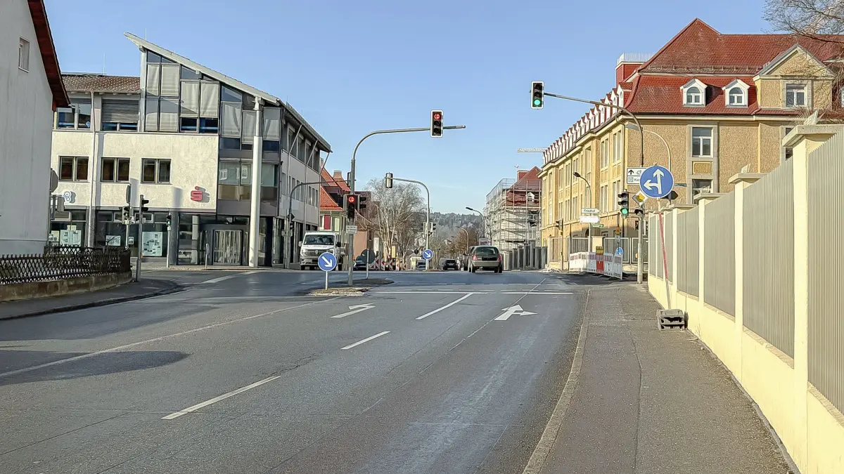 An der Kreuzung Hindenburgring/Friedhofstraße beginnt am Montag, 29. Juni, der erste Bauabschnitt.