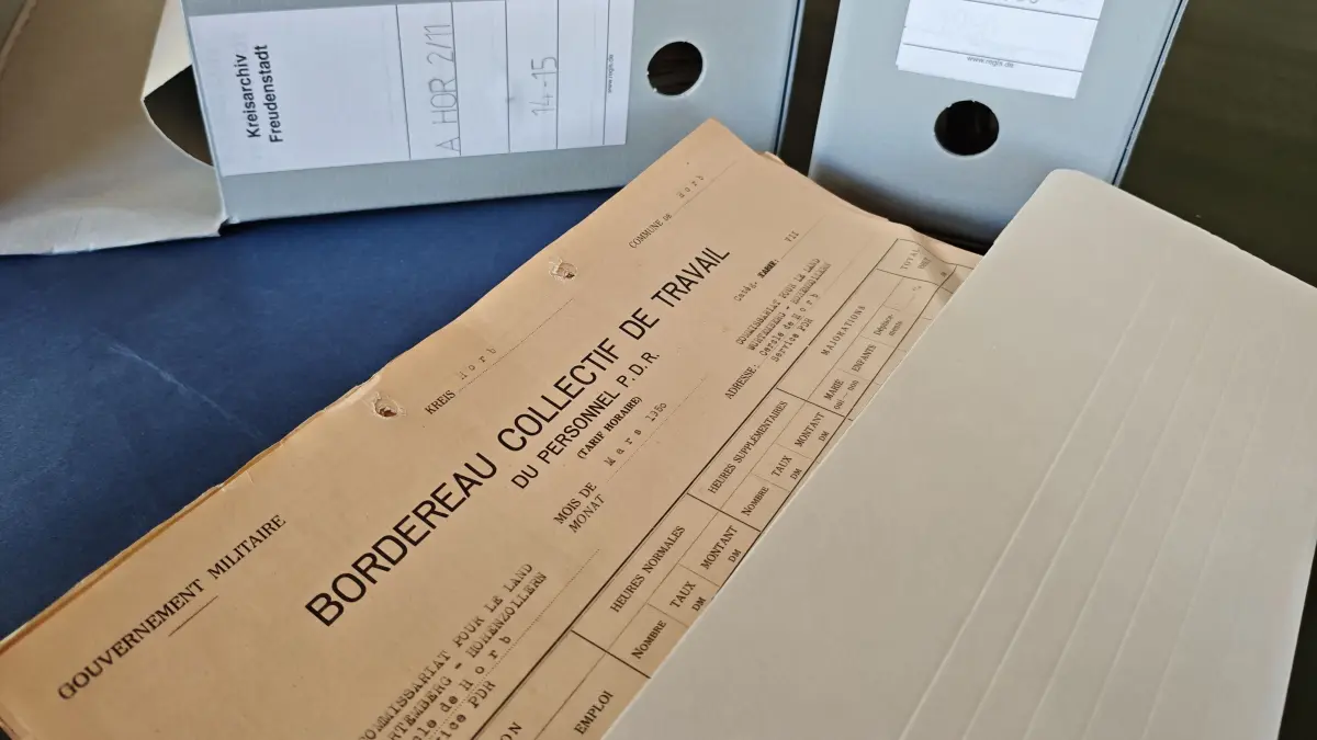 Akten des ehemaligen Requisitionsamts Horb.