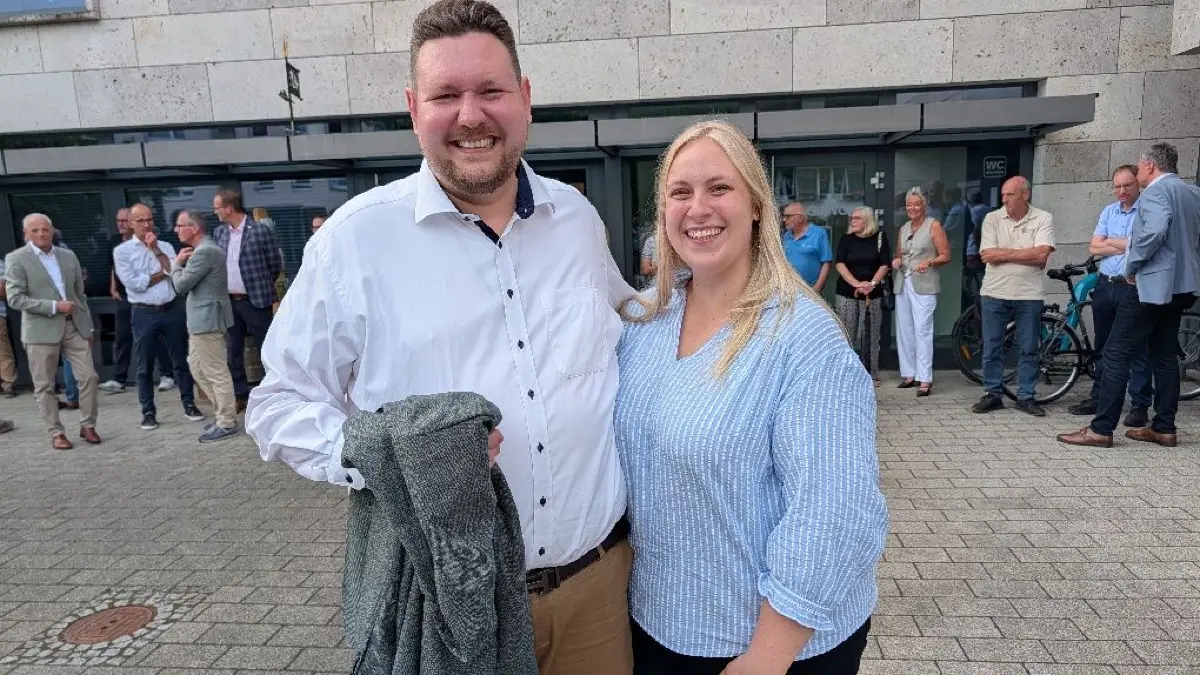 Felix Kuentz und Sarah Bopp