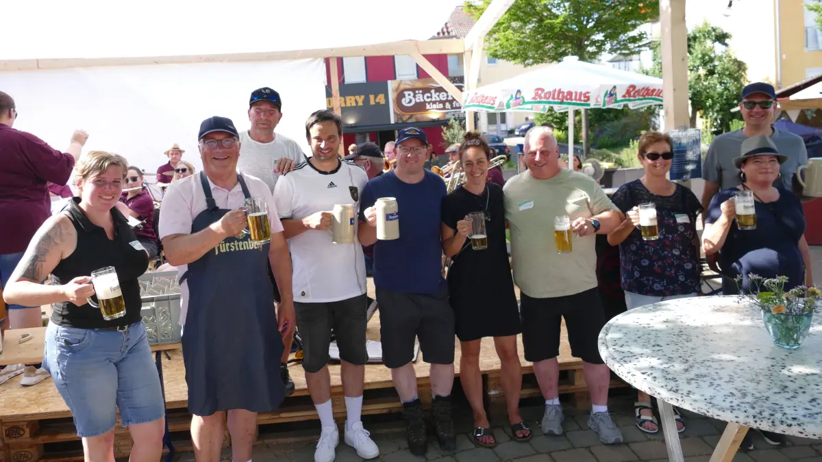 Eröffnung Dorffest Tuningen