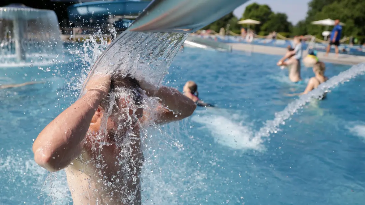 Hitze in Deutschland Wetter - Baden-Württemberg