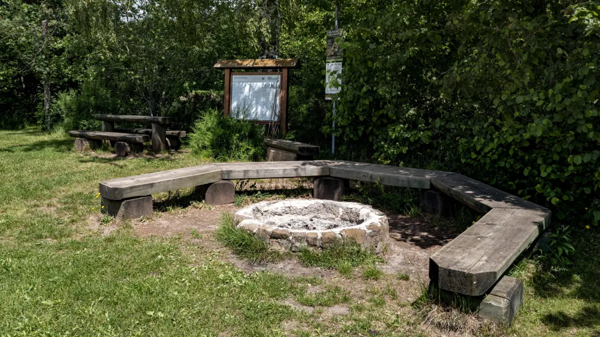 Der Grillplatz in Emberg ist – wie viele andere im Teinachtal – derzeit gesperrt.