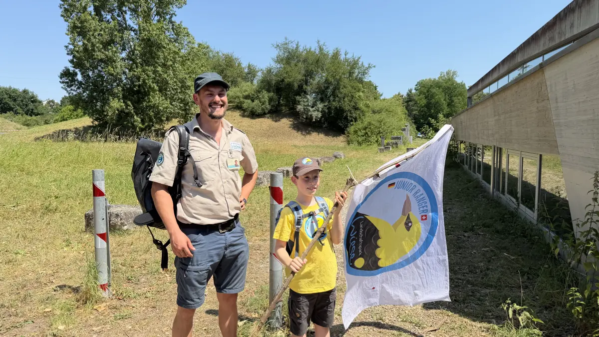 Johann Thieme, Leiter des Junior Ranger Programms des Landschaftspark Wiese.
