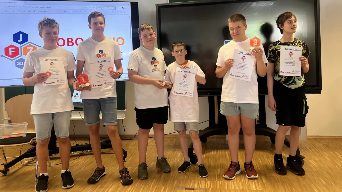 3. Robo Regio Challenge am Jugendforschungszentrum (JFZ)