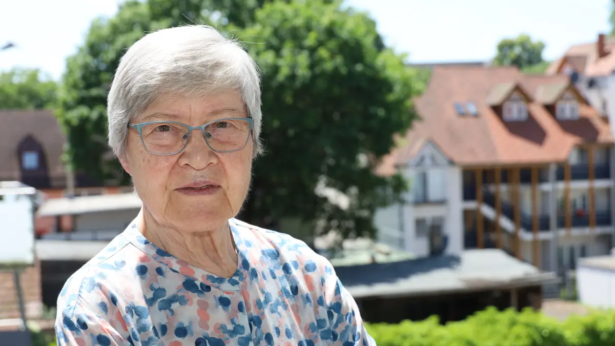 Christa Lörcher wird an diesem Mittwoch 85 Jahre alt.