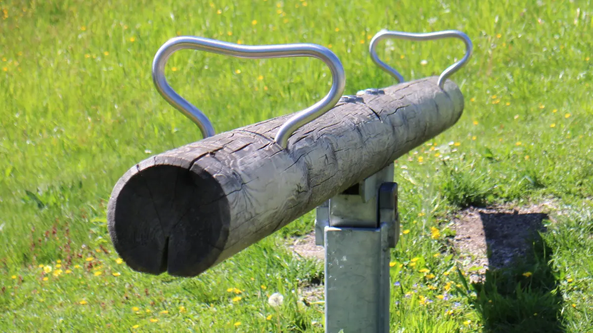 Eine Wippe auf einem Rümminger Spielplatz wird durch ein Karussell ersetzt (Symbolfoto).