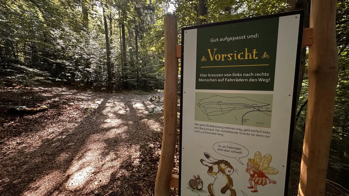 Im Zauberwald in Nagold gibt es viel zu entdecken.