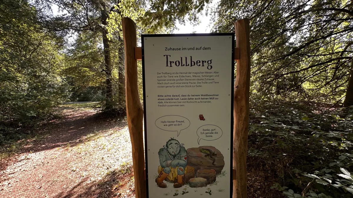 Im Zauberwald in Nagold gibt es viel zu entdecken.