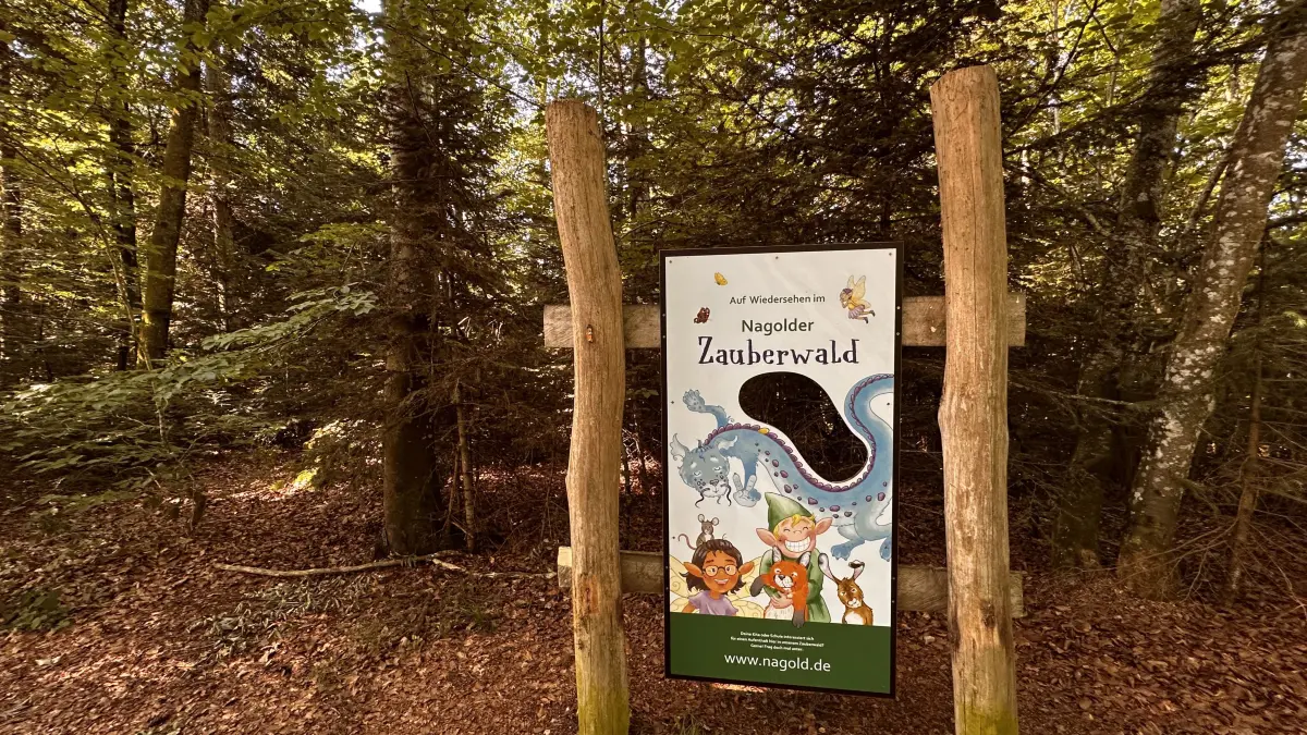 Im Zauberwald in Nagold gibt es viel zu entdecken.