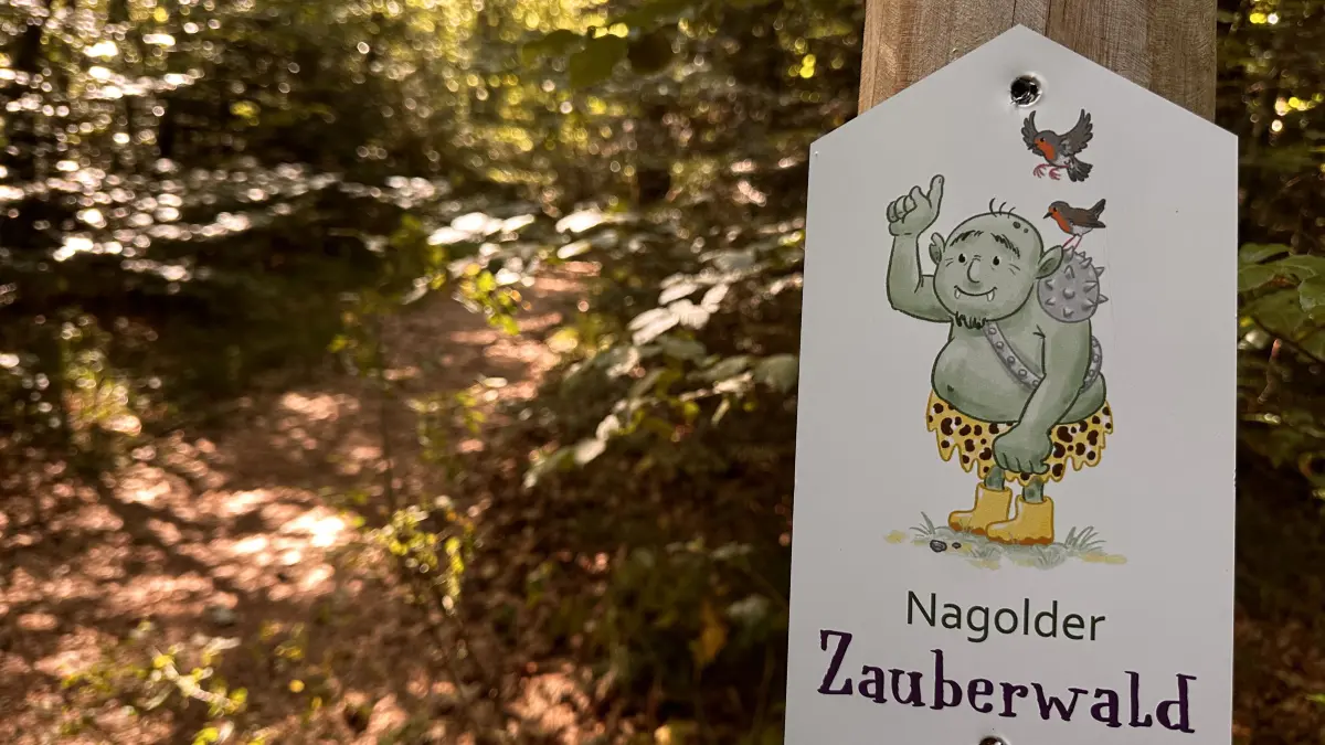 Im Zauberwald in Nagold gibt es viel zu entdecken.