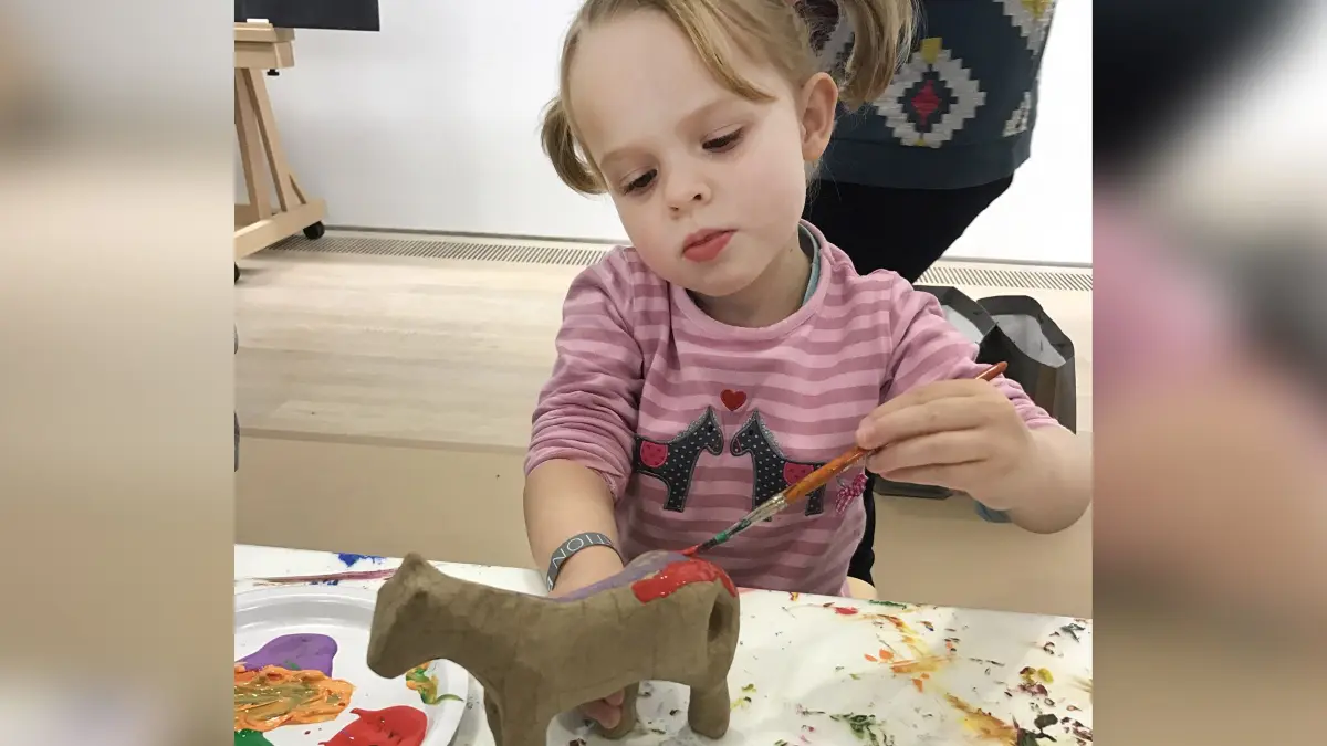 Kinder rechtzeitig mit Malaktionen und Führungen in aktuellen Ausstellungen und an Kunst heranzuführen, das ist Forum Kunst ein großes Anliegen. Deswegen gibt es jetzt eine Kindermitgliedschaft. (Symbolbild)