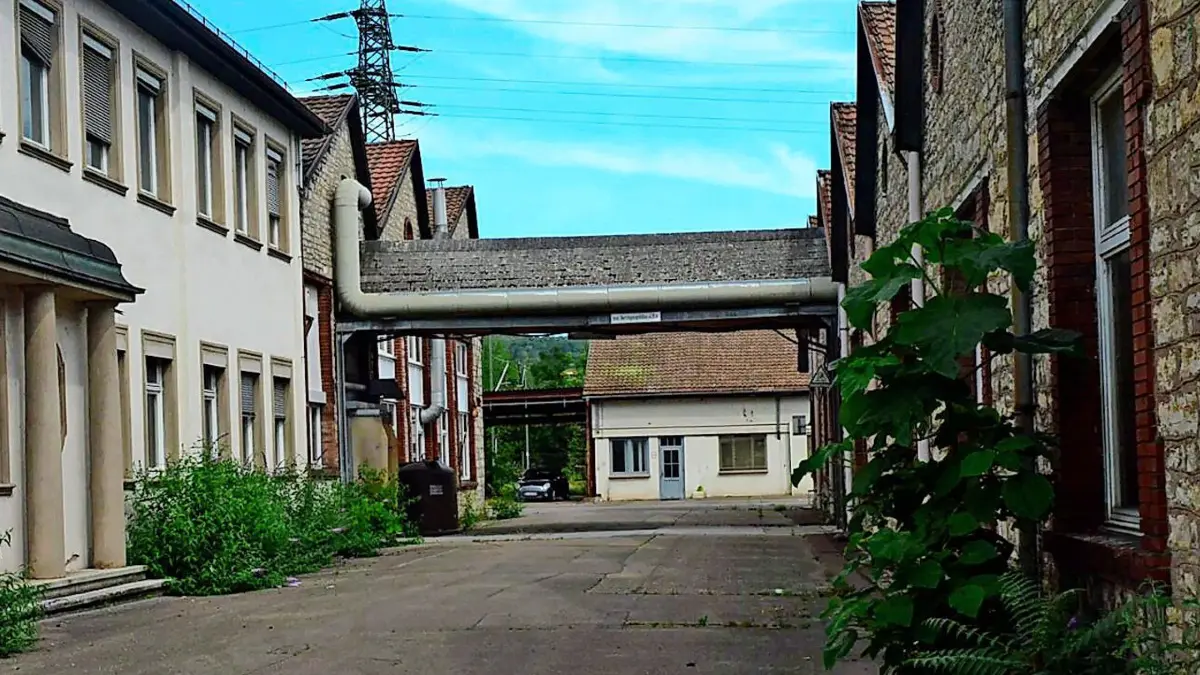 In der Entwicklung: Blick ins Lauffenmühle-Areal