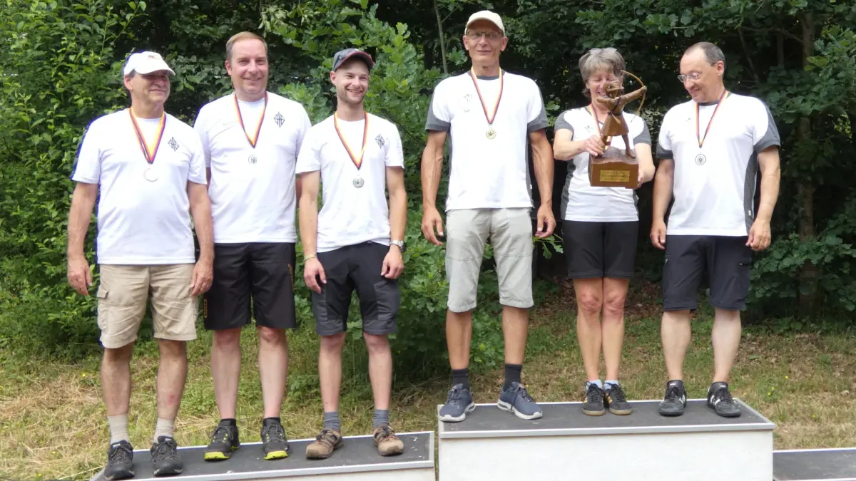 Die Mannschaft der Schützengilde Gärtringen konnten zufrieden mit dem "Ebhäuser Wildschütz" die Heimreise antreten.