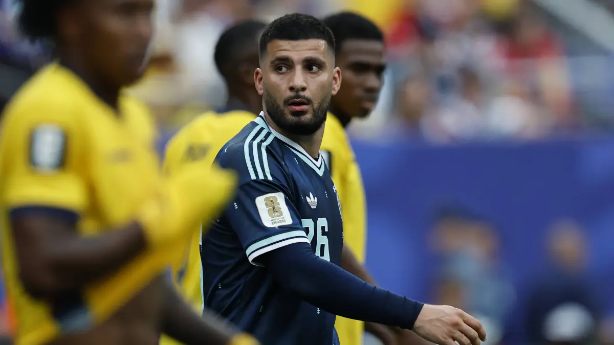 Fussball FIFA Weltmeisterschaft 2026, Gruppe E, Ecuador - Deutschland : 25.06.2026, Fussball, Herren, FIFA Weltmeisterschaft 2026, Vorrunde, Gruppe E, New York, Ecuador - Deutschland, Deniz Undav Deutschland enttäuscht New York MetLife Stadium New York Vereinigte Staaten von Amerika US *** June 25, 2026, Soccer, Men s, 2026 FIFA World Cup, Group Stage, Group E, New York, Ecuador vs. Germany, Deniz Undav, Germany disappoints, New York, MetLife Stadium, New York, United States of America, US Copyright: xSebastianxBachx